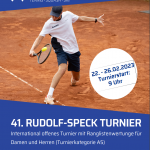 41. Rudolf-Speck-Ranglistenturnier startet ab heute