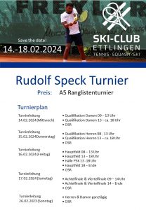 Read more about the article Rudolf Speck Turnier 2024