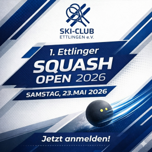 Mehr über den Artikel erfahren 1. Ettlinger Squash Open 2026
